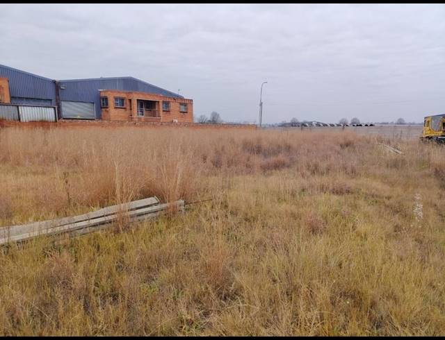 LAND FOR SALE IN SASOLBURG INDUSTRIAL ZONE 2